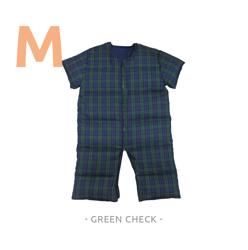 M袖つき - GREEN CHECK -