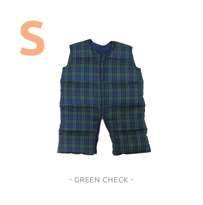 S袖つき - GREEN CHECK -
